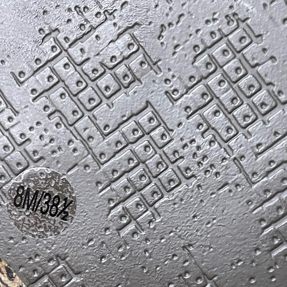 Lucky Brand Yabba Leopard Print Ankle Wedge Booties Eyelash Leopard 8 - Picture 11 of 15